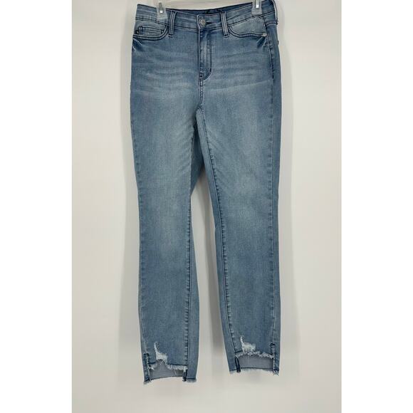 Judy Blue Mid Rise Relaxed Fit Jeans - Picture 4 of 11